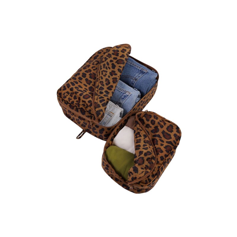 SETNEC.X2 Set X2 Neceser Organizadores De Viaje Baggu - Leopard