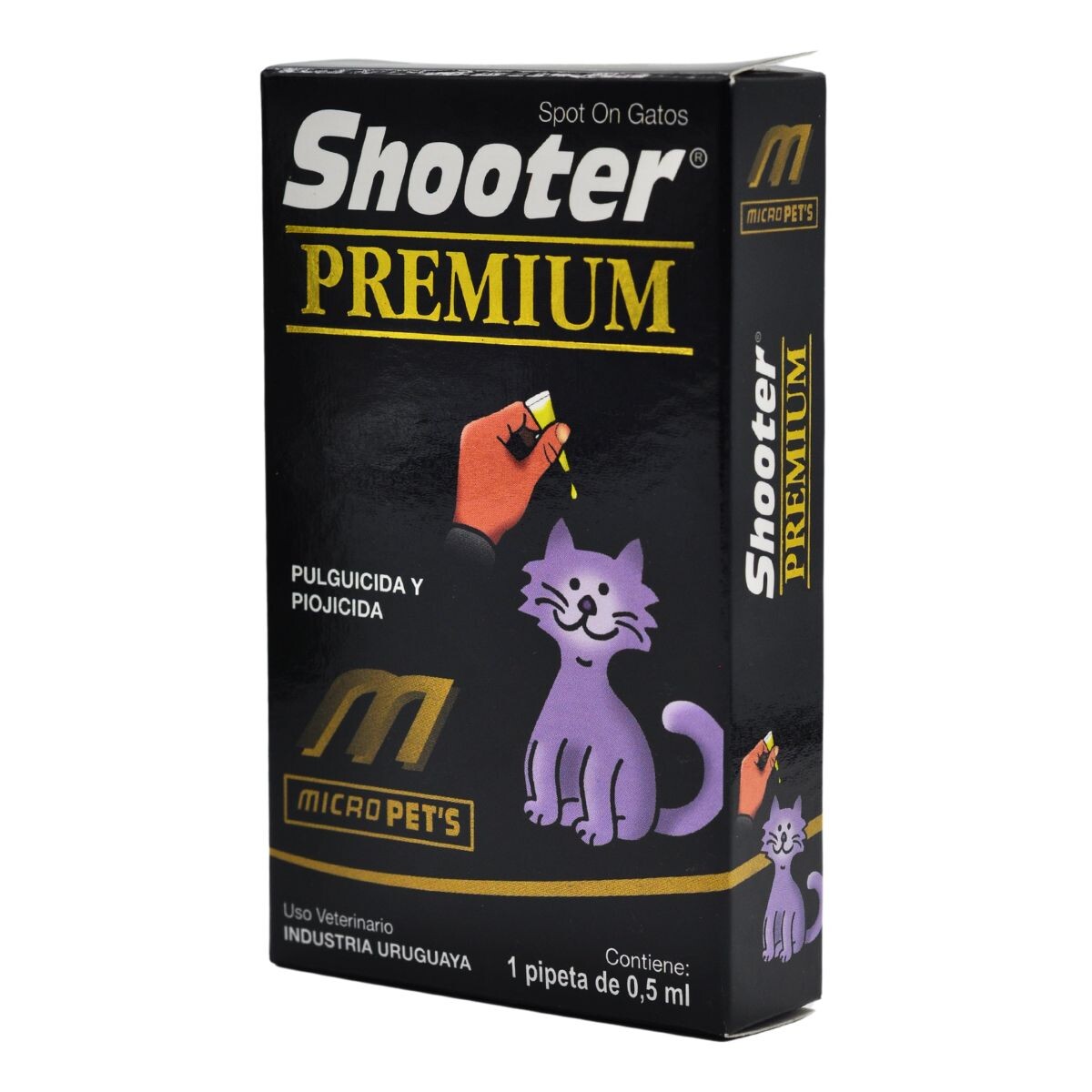 PIPETA SHOOTER PREMIUM GATO 0.5 ML 