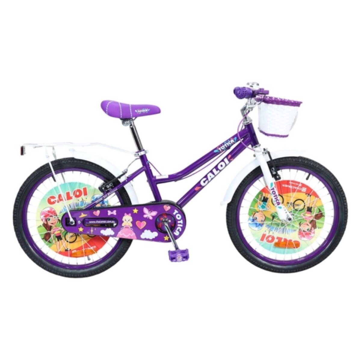 Bicicleta Caloi New Totica Aro 20" Lila 