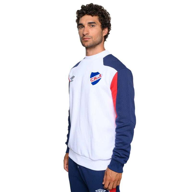 Buzo Umbro URBAN CNF de Hombre - NU143022 Blanco-azul
