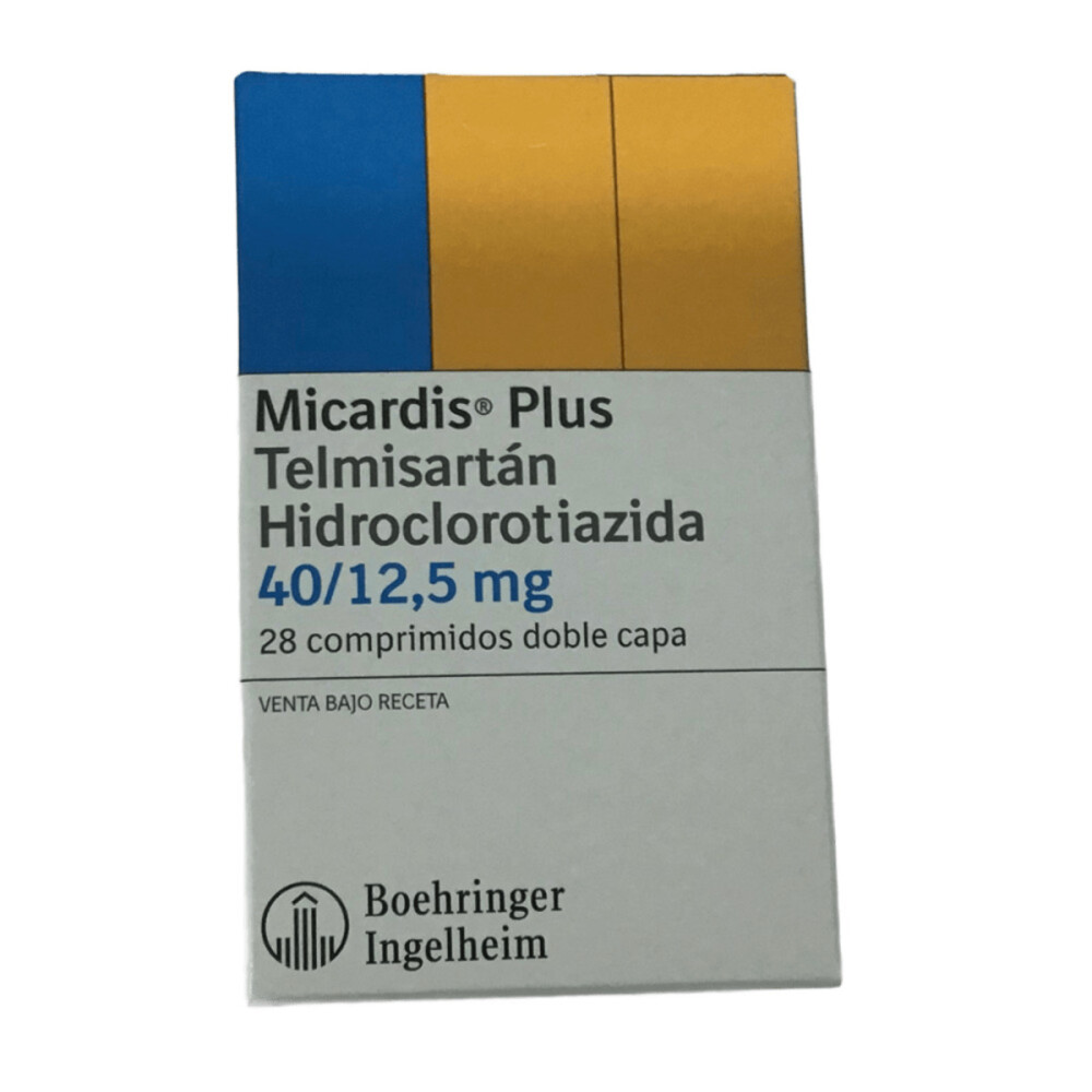 MICARDIS PLUS 40/12,5 MG. CJ X 28 COMP. única
