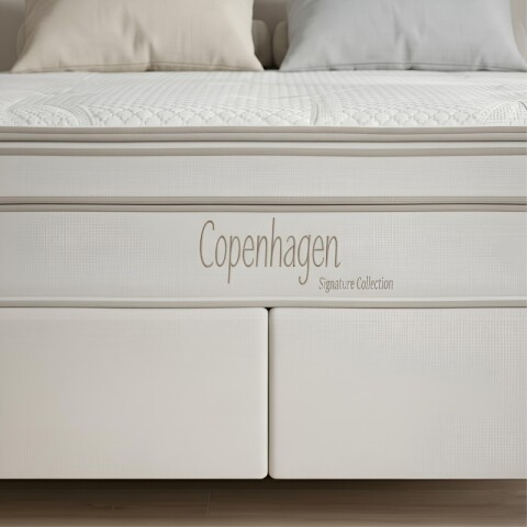 COLCHON QUEEN - Premium Copenhagen Espuma y Resortes Ensacados 158 x 198 x 42 cm COLCHON QUEEN - Premium Copenhagen Espuma y Resortes Ensacados 158 x 198 x 42 cm