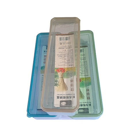 Caja contenedor para fideos y otros 28.5x8.5x6cm Caja Contenedor Para Fideos Y Otros 28.5x8.5x6cm