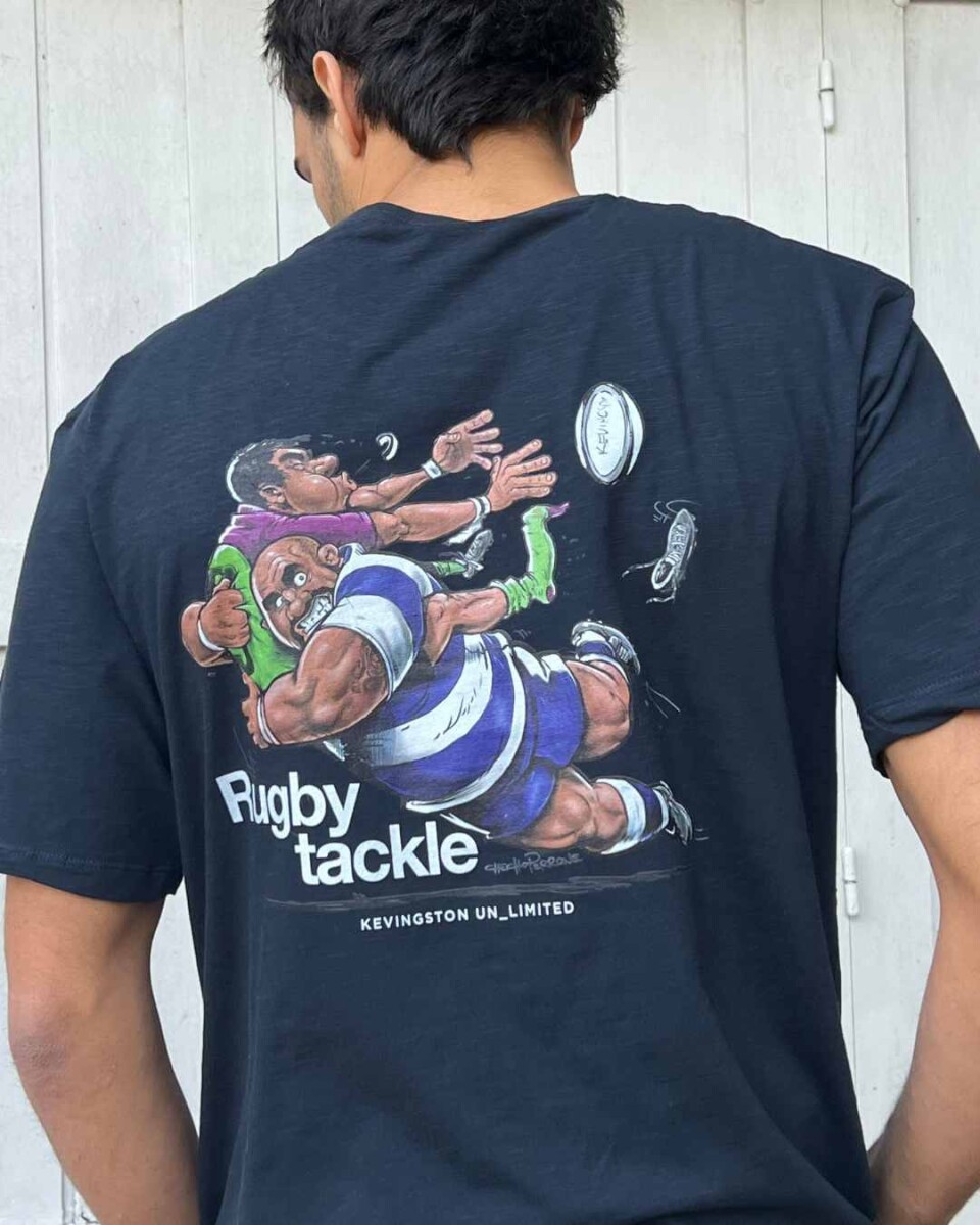 Remera rugby tackle 