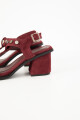 Sandalia Gardenia Bordeaux