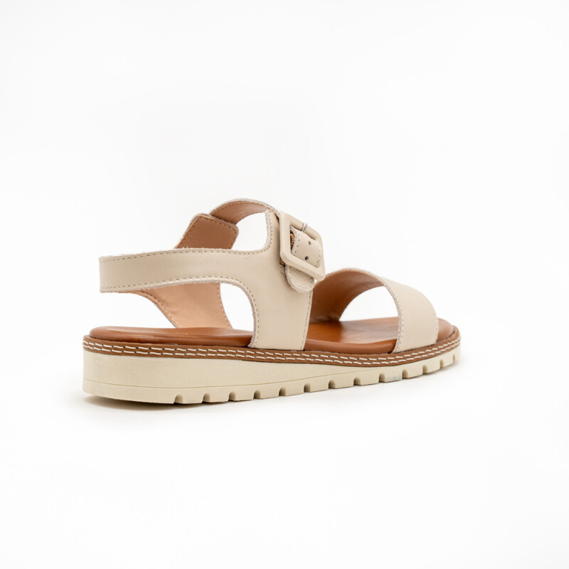 Sandalia CUERO WHITE WHITE