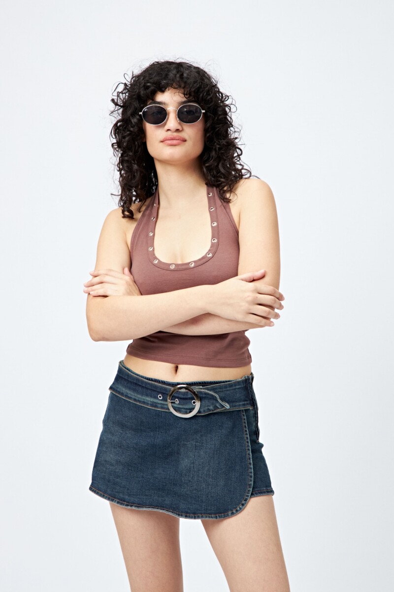 FALDA BRIO Azul Oscuro