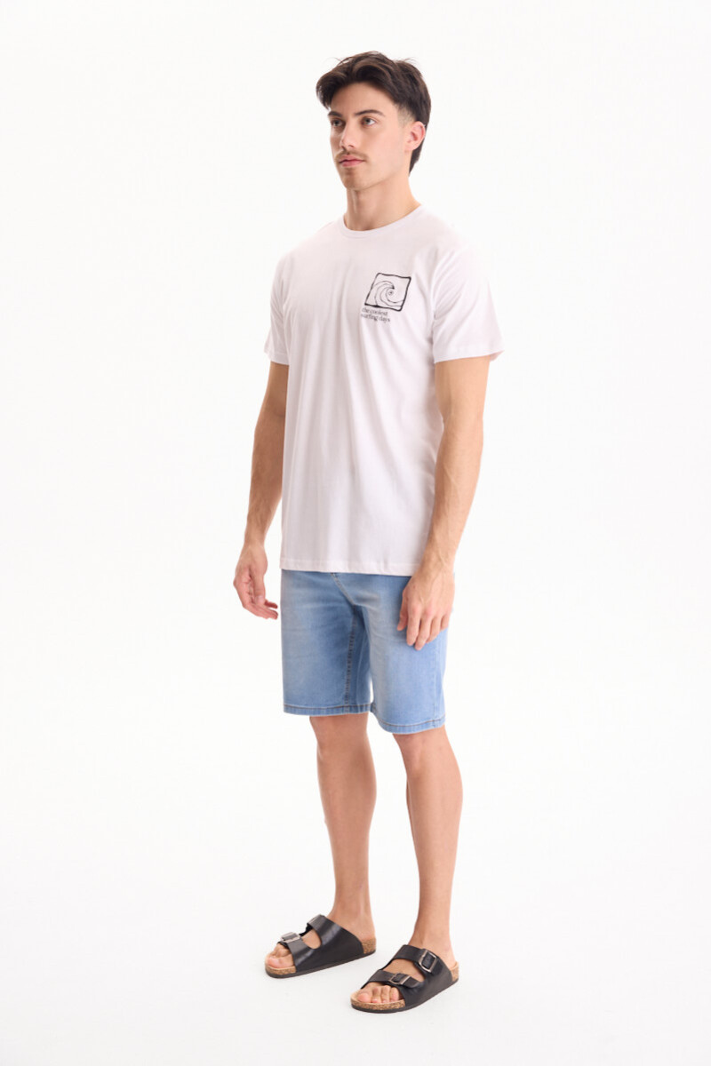 Remera Surf Blanco