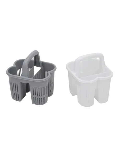 PORTA CUBIERTO CON ASA PLÁSTICO GRIS PORTA CUBIERTO CON ASA PLÁSTICO GRIS
