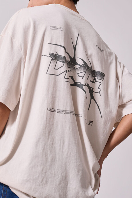 T-SHIRT LUMINI DIXIE Beige