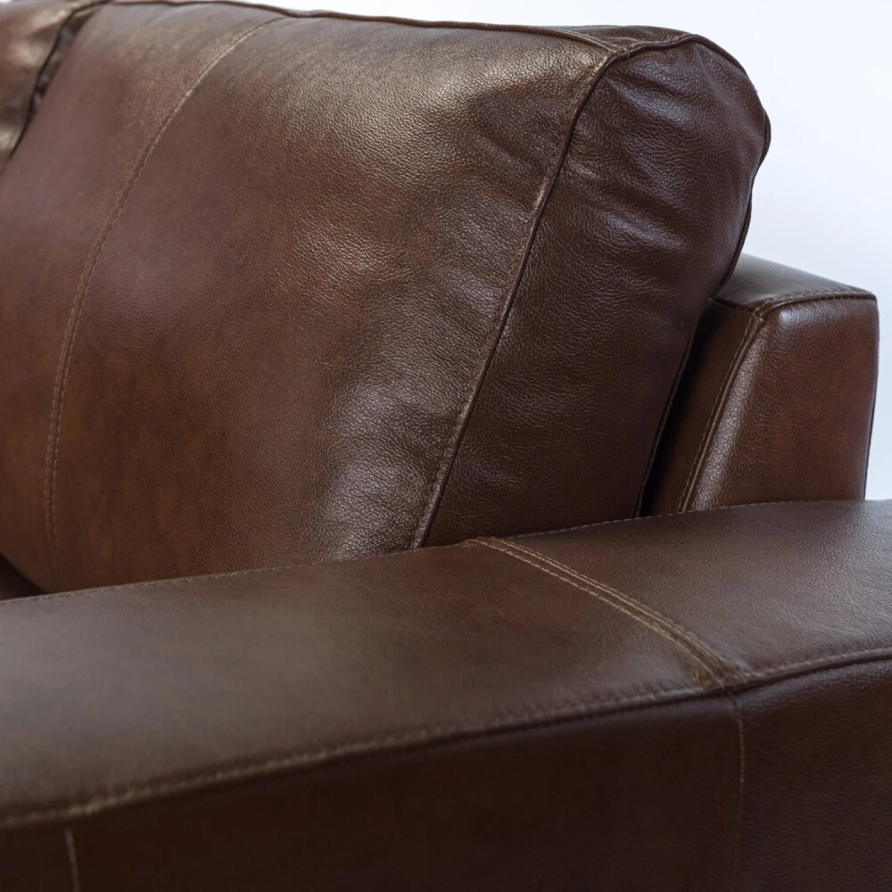 Sillón Lux - 3 Cuerpos Caramelo - Chaise Derecho