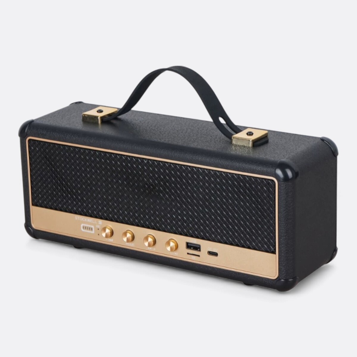 Parlante Rectangular Grande - Negro 