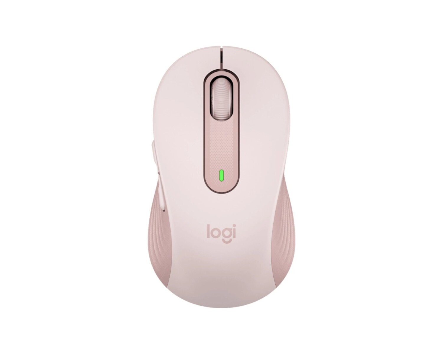 Mouse Inalámbrico Logitech Signature M650 Silencioso con Bluetooth y Logi Bolt - Rosa 