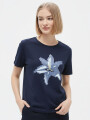 Remera Violeta Estampado 3