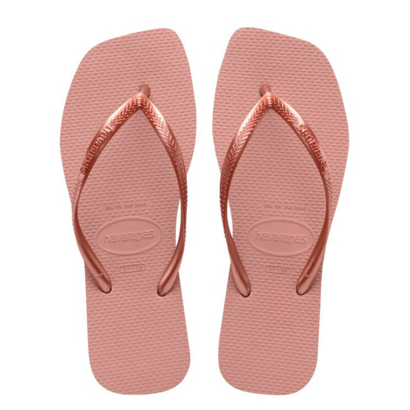 Sandalias de Mujer Havaianas Slime Square Rosado
