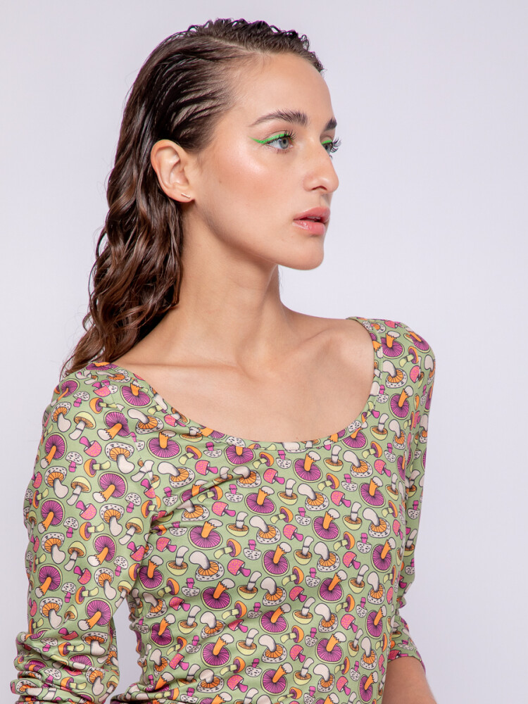 TOP ELISEO Multicolor