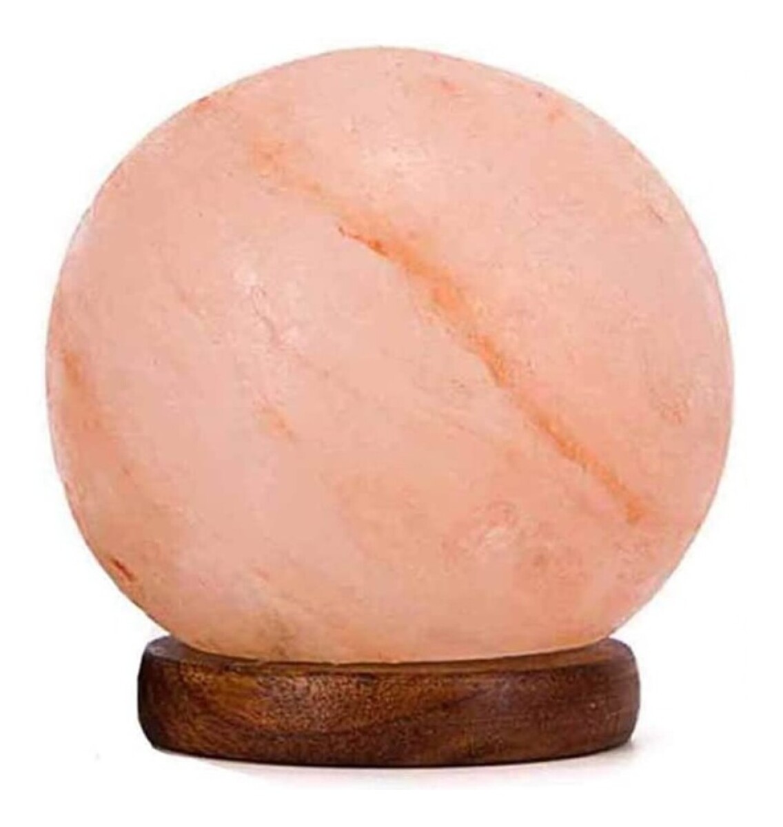 Lámpara Piedra De Sal Esfera Usb, Ideal Mesa Luz - Multicolor 