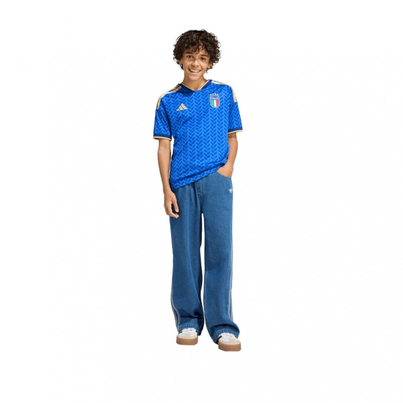 CAMISETA NIÑO adidas PRIMERA EQUIPACION ITALIA 2026 Blue