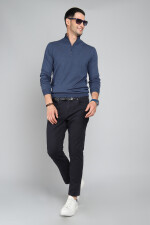 Sweater Medio Cierre Arrow DENIM