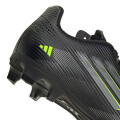 Championes de Fútbol 11 Infantiles Adidas F50 Club Negro - Plateado - Amarillo Limon