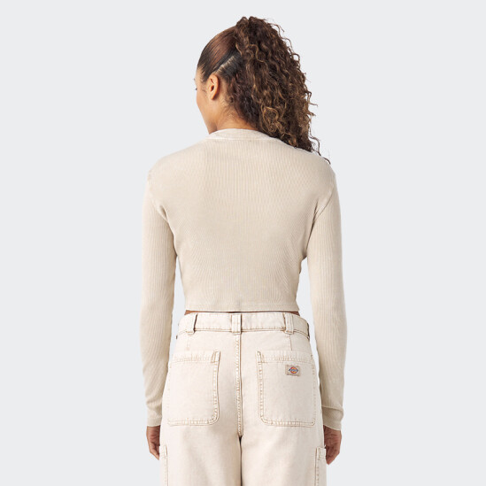 Remera Dickies Newington Long Sleeve T-Shirt Beige