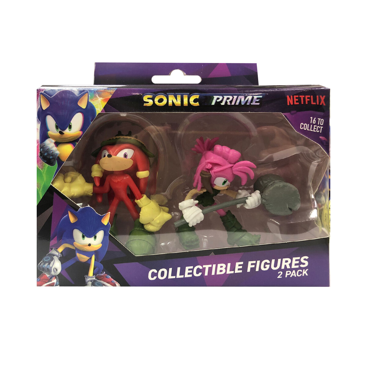 Pack x 2 Muñecos Infantiles Sonic Personajes Surtidos 6 cm 