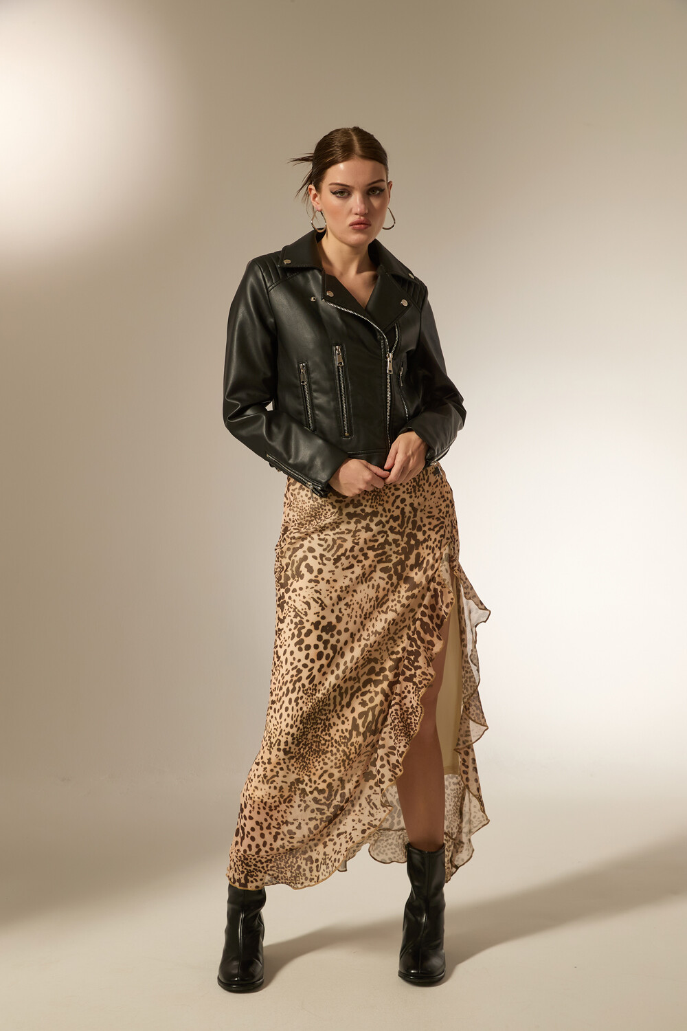 Campera Larissa Negro