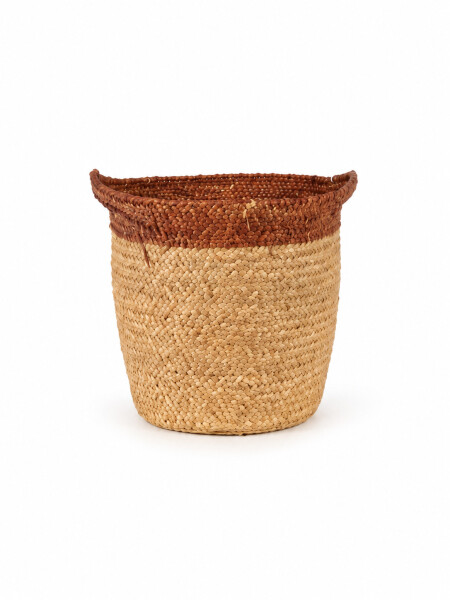 CANASTO DE YUTE BEIGE (V)