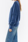 JERSEY GIRADO MOHAIR Azul