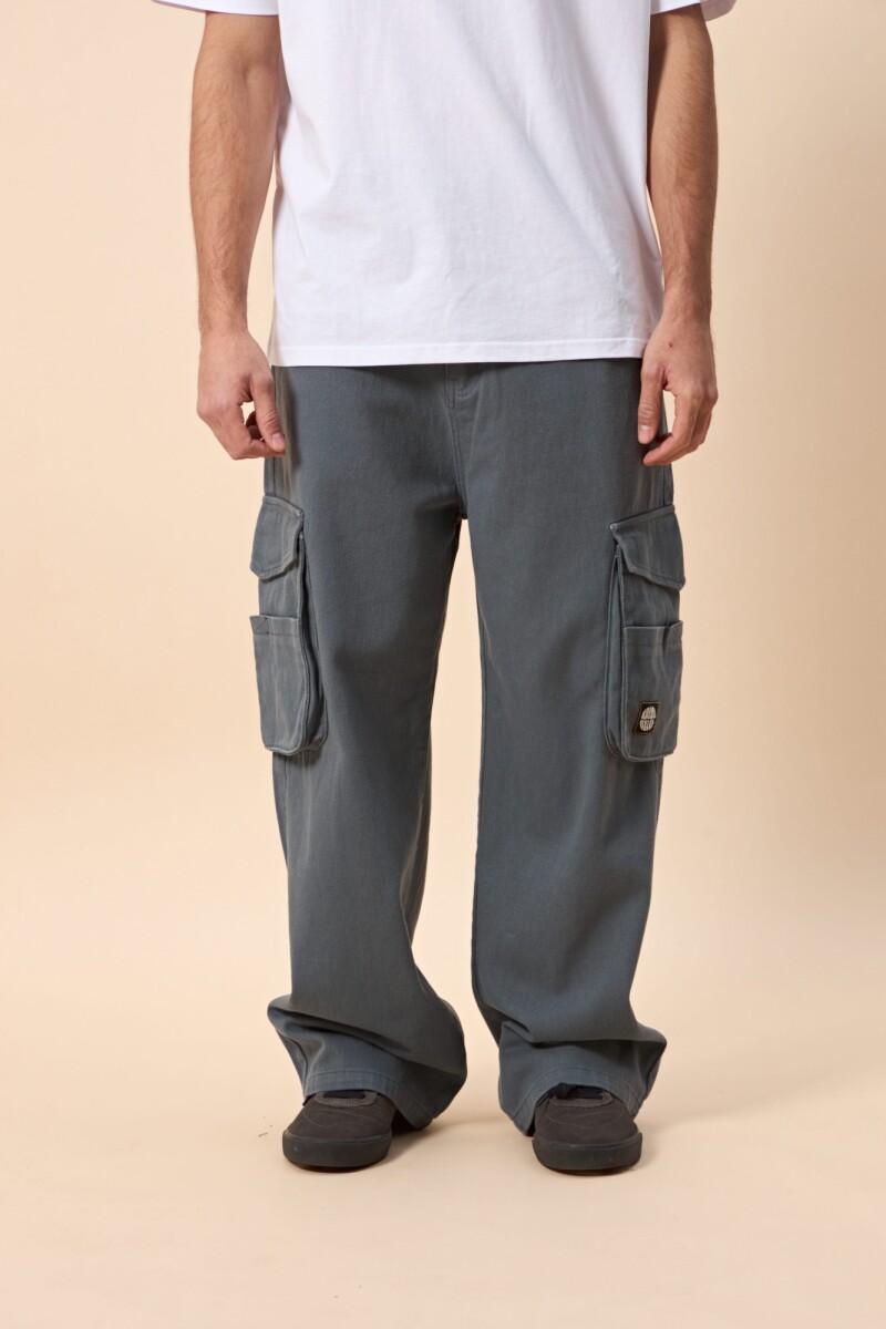 PANTALON DENIM ABEL - GRIS 