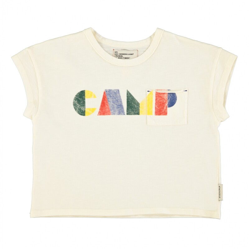 SS25.JRS2514A Camiseta Remera De Algodón Para Niños Camp Piupiuchick - 24 Meses