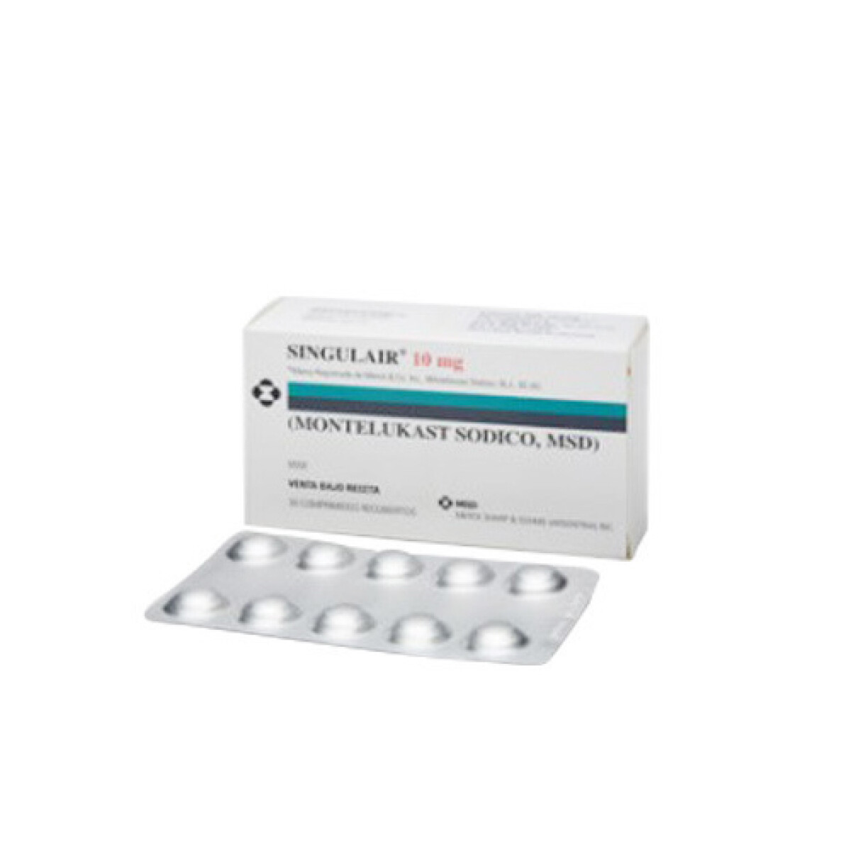 Singulair 10 Mg 30 Comprimidos 2 Cajas 