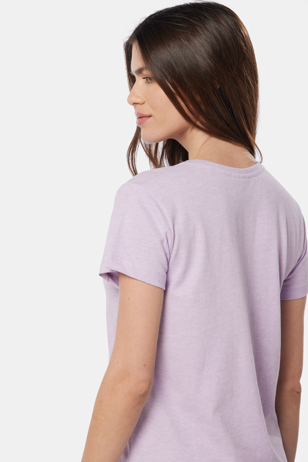 REMERA BÁSICA DE ALGODÓN Lila