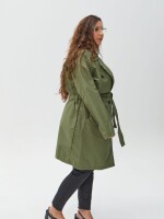 Trench impermeable Verde