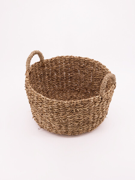 CESTA CON ASAS NATURAL