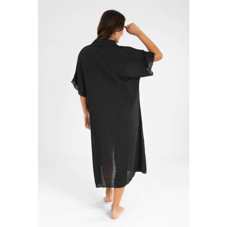 Vestido largo mona Negro