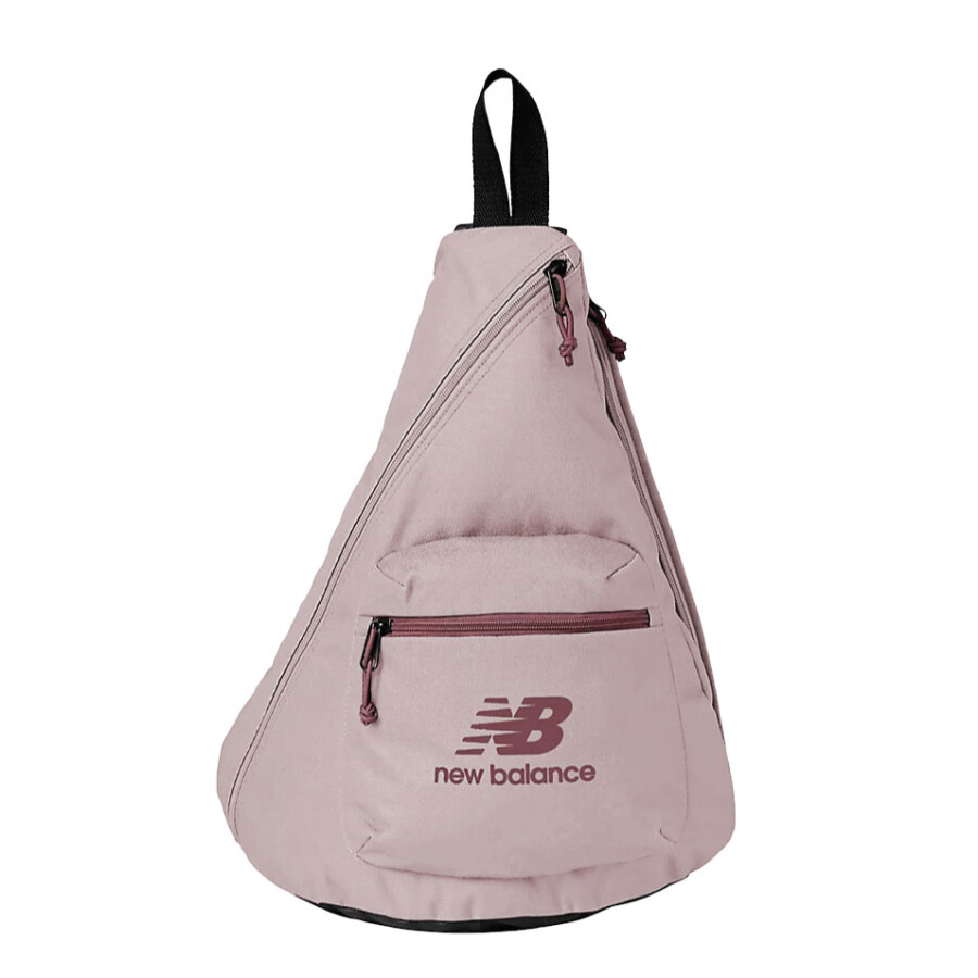 Mochila New Balance Sling Bag Rosa - Negro