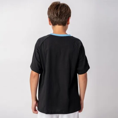 CAMISETA DE NIÑO SOL UY NEGRO TALLE 6 NEGRO