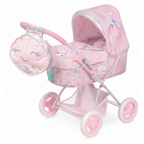Coche Muñeca De Cuevas Bolso Almohada Plegable Ocean Fantasy Variante Color Rosa