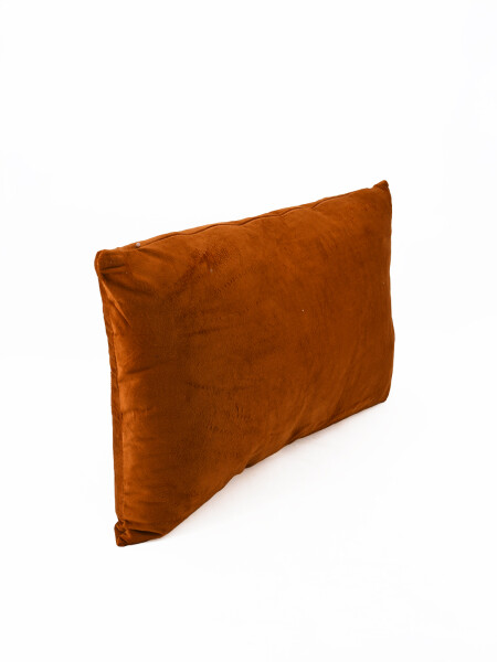 ALMOHADON VELOUR ROSADO