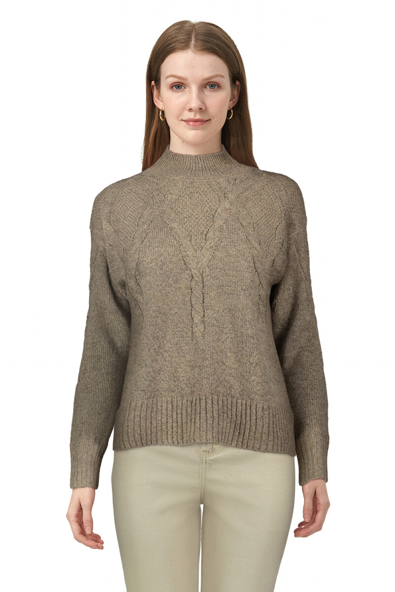 Sweater Moruya - Taupe / Mink / Vison 