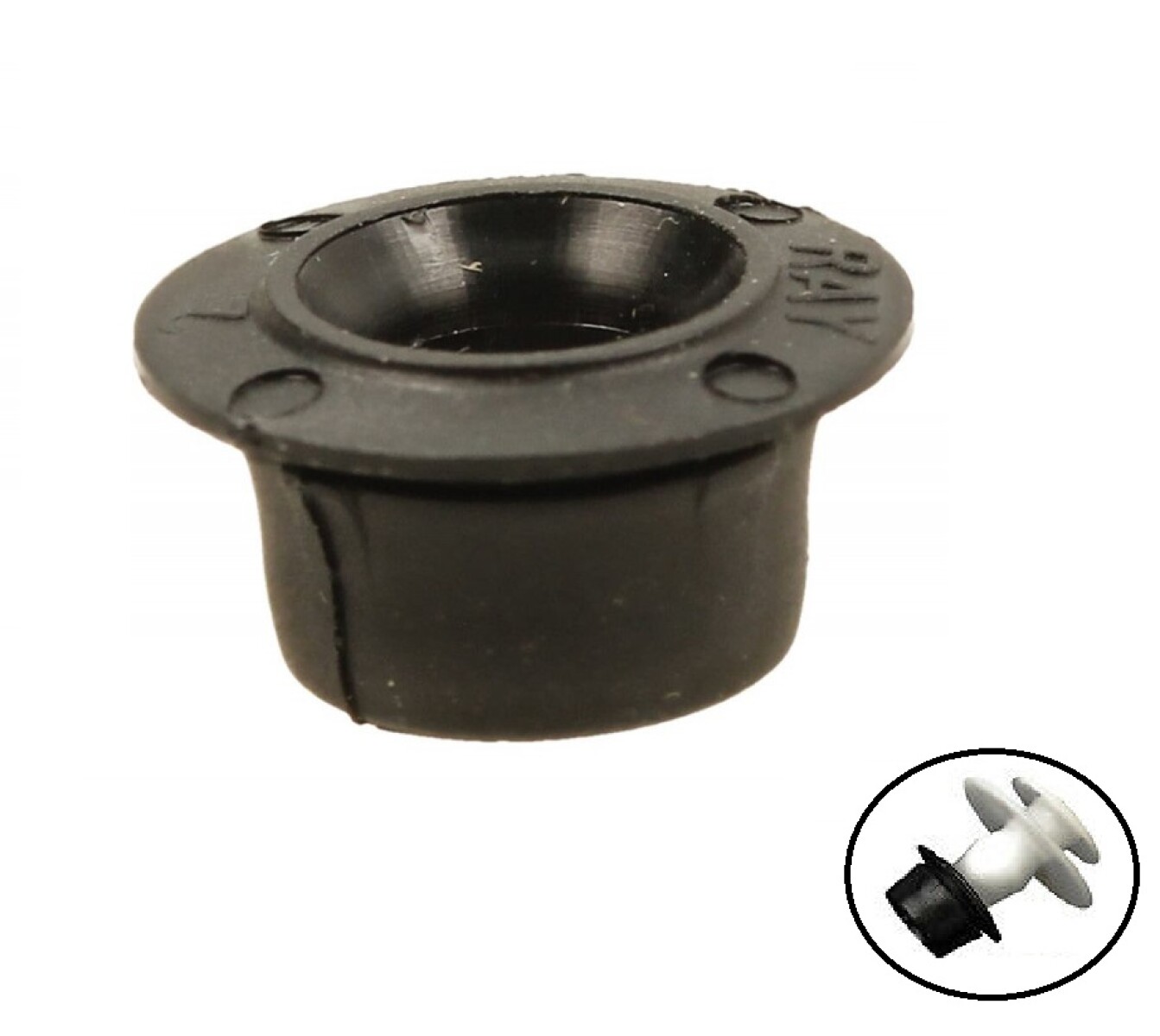 GRAMPA DE PORTON HEMBRA SAVEIRO G5 (PLASTICO) (OUTLET) 