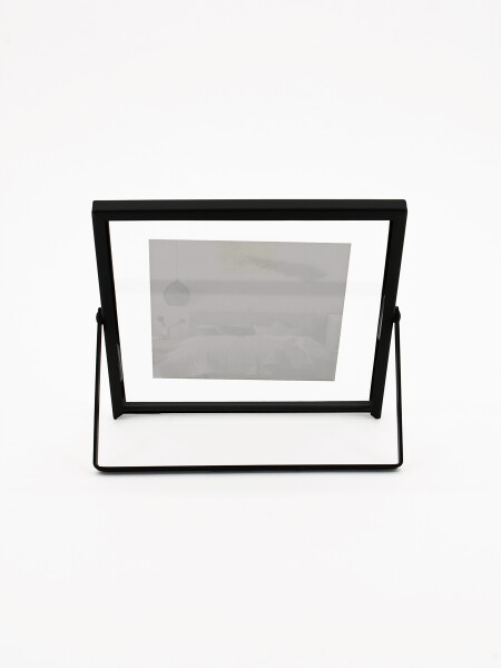 PORTARRETRATO METAL NEGRO