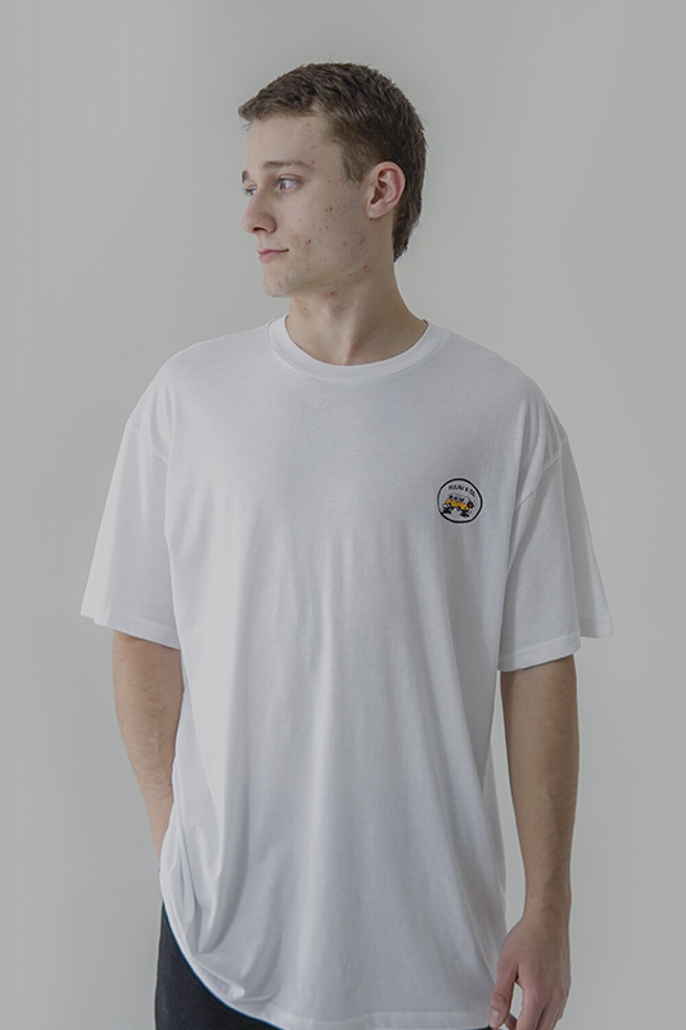 Remera Pulau Combi Blanco