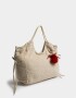 Shopper Carteras Medianas - Blanco Crudo