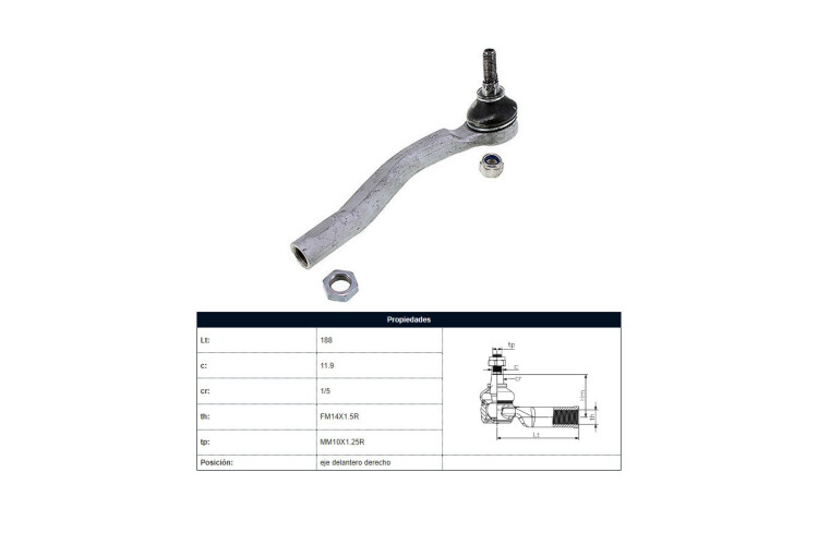 Puntero Renault Captur/Clio 12-25 Der Puntero Renault Captur/Clio 12-25 Der