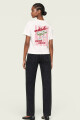 Remera Hering con estampas Rosa