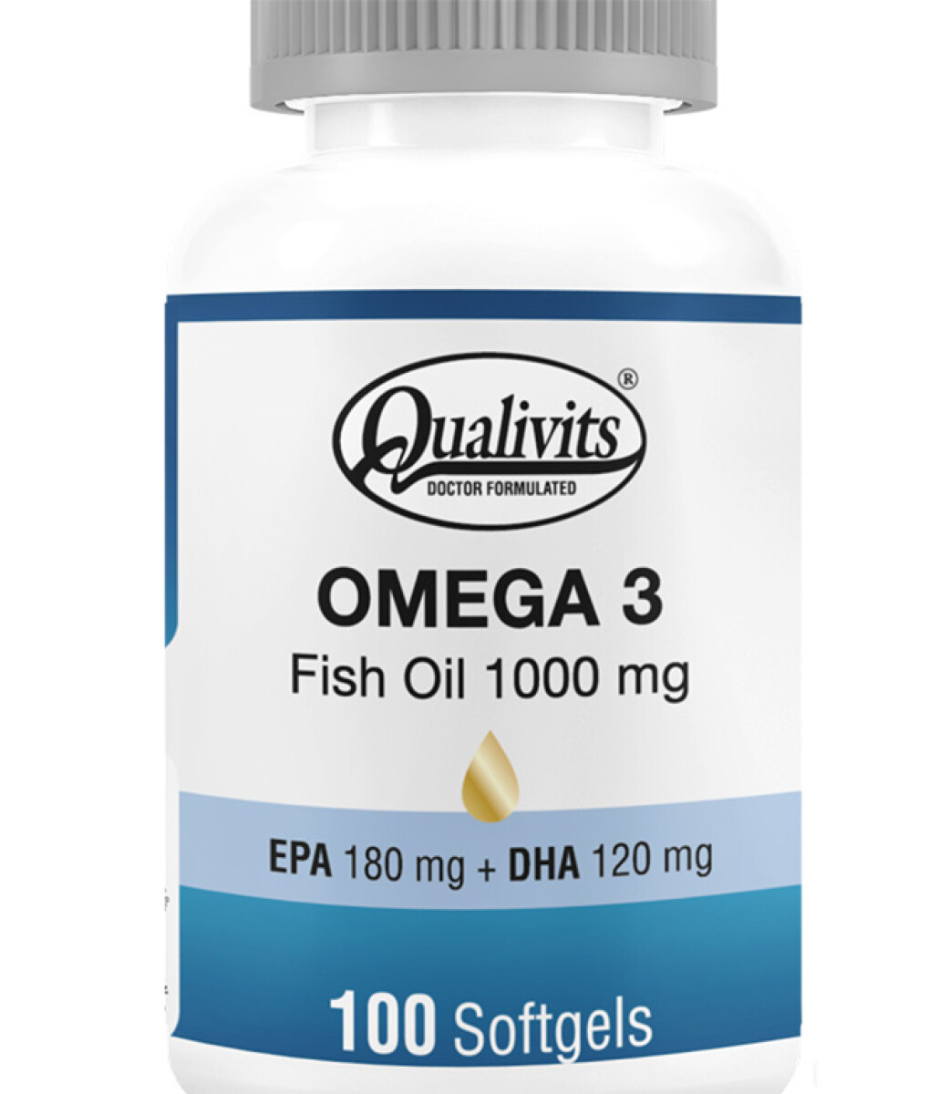 Qualivits - Omega 3 - 100 Capsulas Blandas 