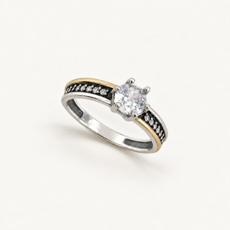 Anillo Amelie - Plata y Oro Anillo Amelie - Plata y Oro