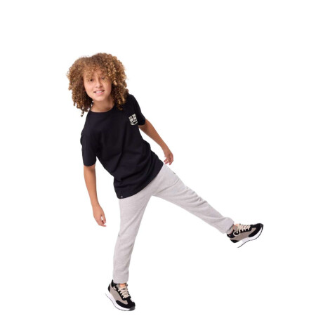 Remera Rusty Kalbar Niño Negro